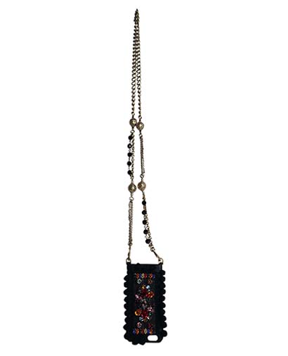 Dolce & Gabbana Pom Pom Phone Iphone 6 Case on Chain, front view
